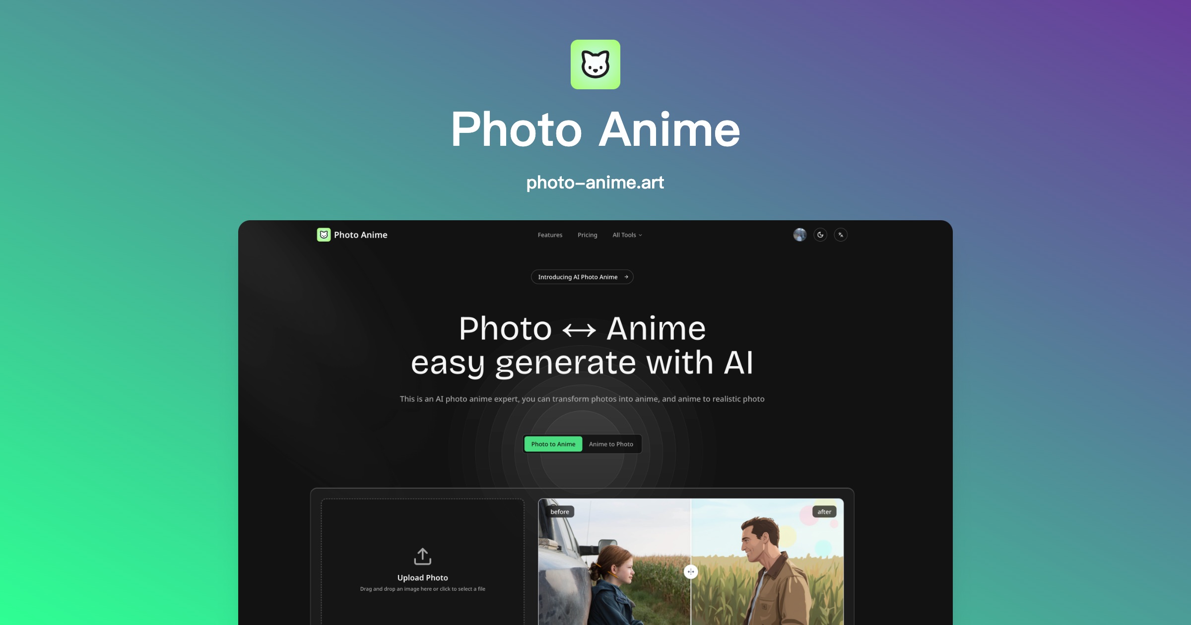 Photo Anime - The Best Photo to Anime Generator